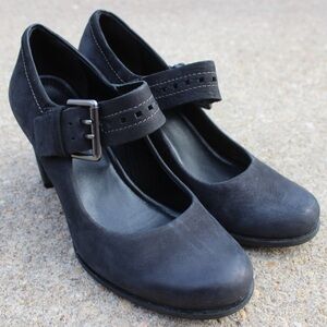 ECCO Women's Black Mary Jane Pumps Sz 6.5